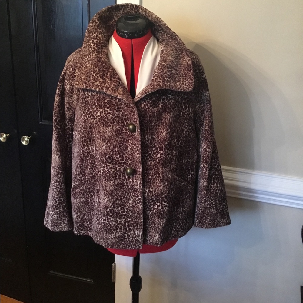 Talbots it’s sz 6 cotton velvet blazer